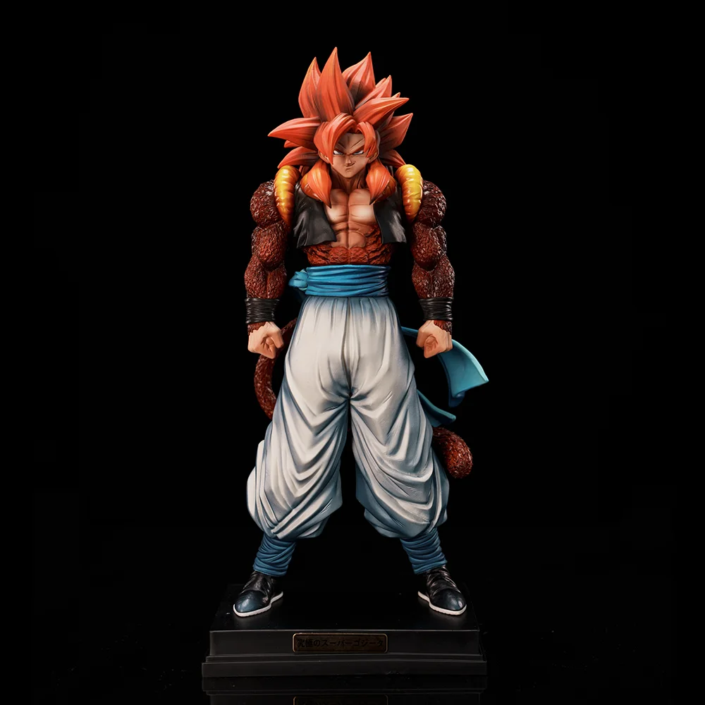 In Stock YS Statue Dragon Ball Gogeta Action Figure Ssj4 Replaceable Body Super Saiyan 4 Pvc Collection Model Toys Birthday Gift