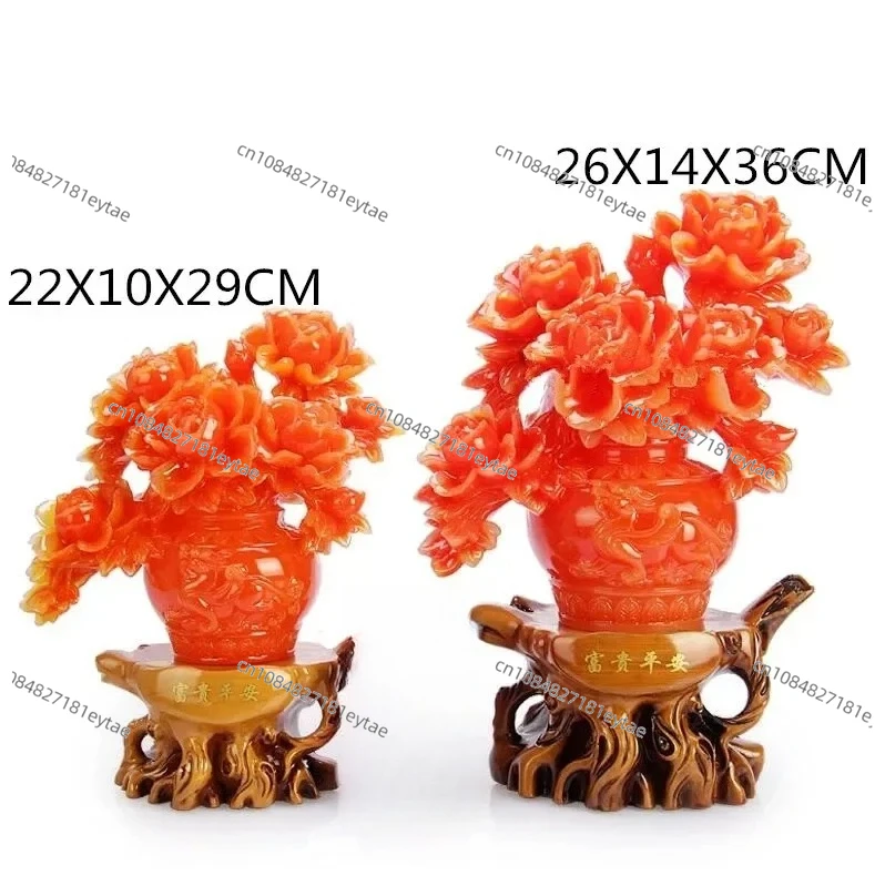 Lucky Feng Shui Money Tree Ornament, Golden Fortune Tree with Purse Base, Desktop Wealth Decor & Ramadan Gift