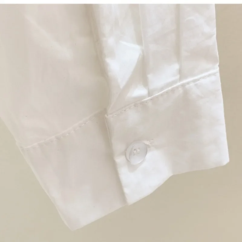Turn Down Collar Loose High Street Shirts Vintage Spring Spring Fashion Blouses Contrast Color Bowknot Single-breasted Bowknot