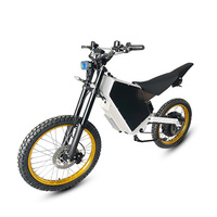 SS30 Motorcycle Version Electric Bike 15000W 75AH Battery Cross-Country Electric Mountain Bicycle Off-Road Tyre Mens Ebike