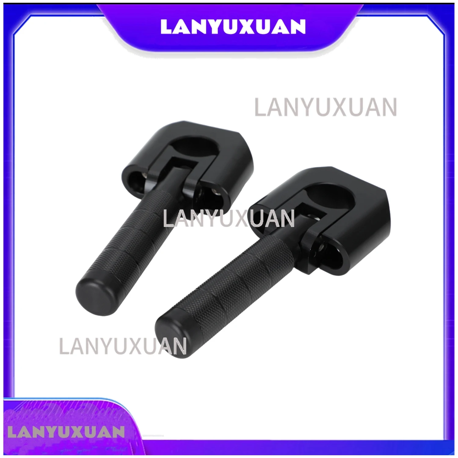 2026 JFG Universal 6061 Aluminum Motorcycle Foot Peg Foldable Front Footrests Anti-Slip Pedals for Adventure Dirt Bike Parts