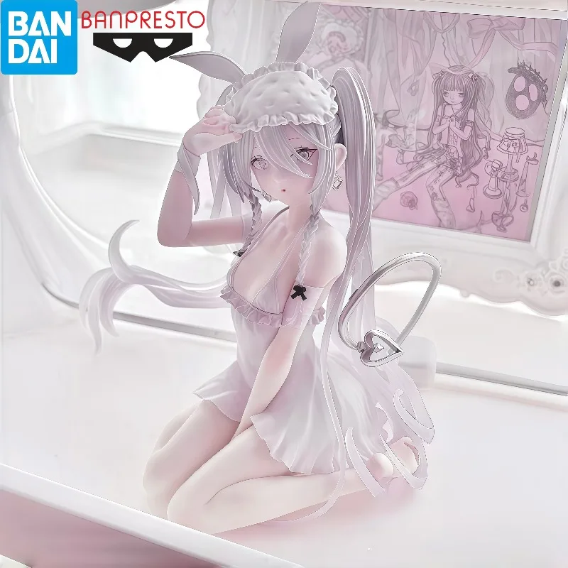 

100% Original Bandai Banpresto RURUDO Eve Sleepy Bunny Relax Time White Ver Hot Collectible Anime Figure Brand New In Stock