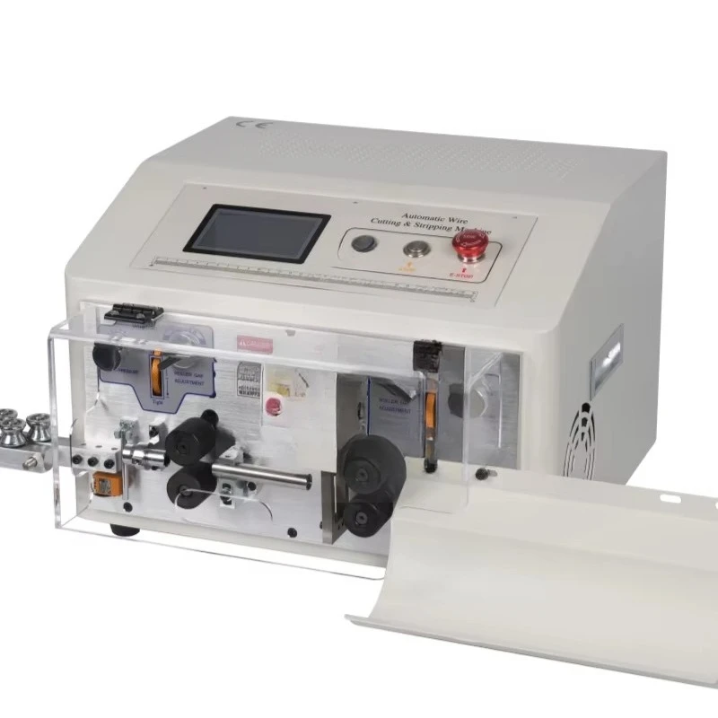 Peeling Stripping Cutting Machine 0.2 To 25mm2  500W 550W 650W Wire Strip Stripper SWT-608-MAX1-4S/6S/8S Automatic Wire