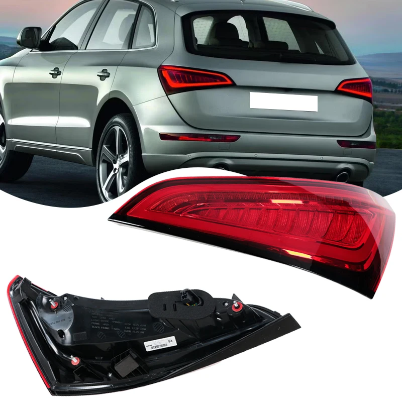 Pour Audi Q5 2013 2014 2015 2016 2017 Ensemble de feux arrière : feux de circulation, clignotants, feux de freinage et feux de recul