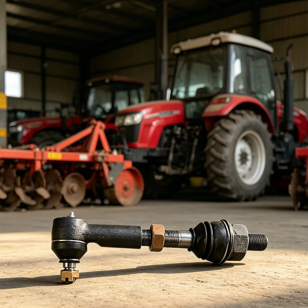 Conjunto de rótula TD030-13700 para tractor Kubota L4508, pieza de repuesto de dirección para maquinaria agrícola de servicio pesado, color negro