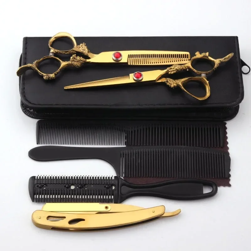 

Professional Hair Scissors 5.5 6.0 Salon Hair Cutting Shears Barber Professional Hairdressing Scissors
