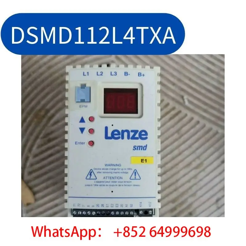 

second-hand DSMD112L4TXA inverter 1.1KW tested ok