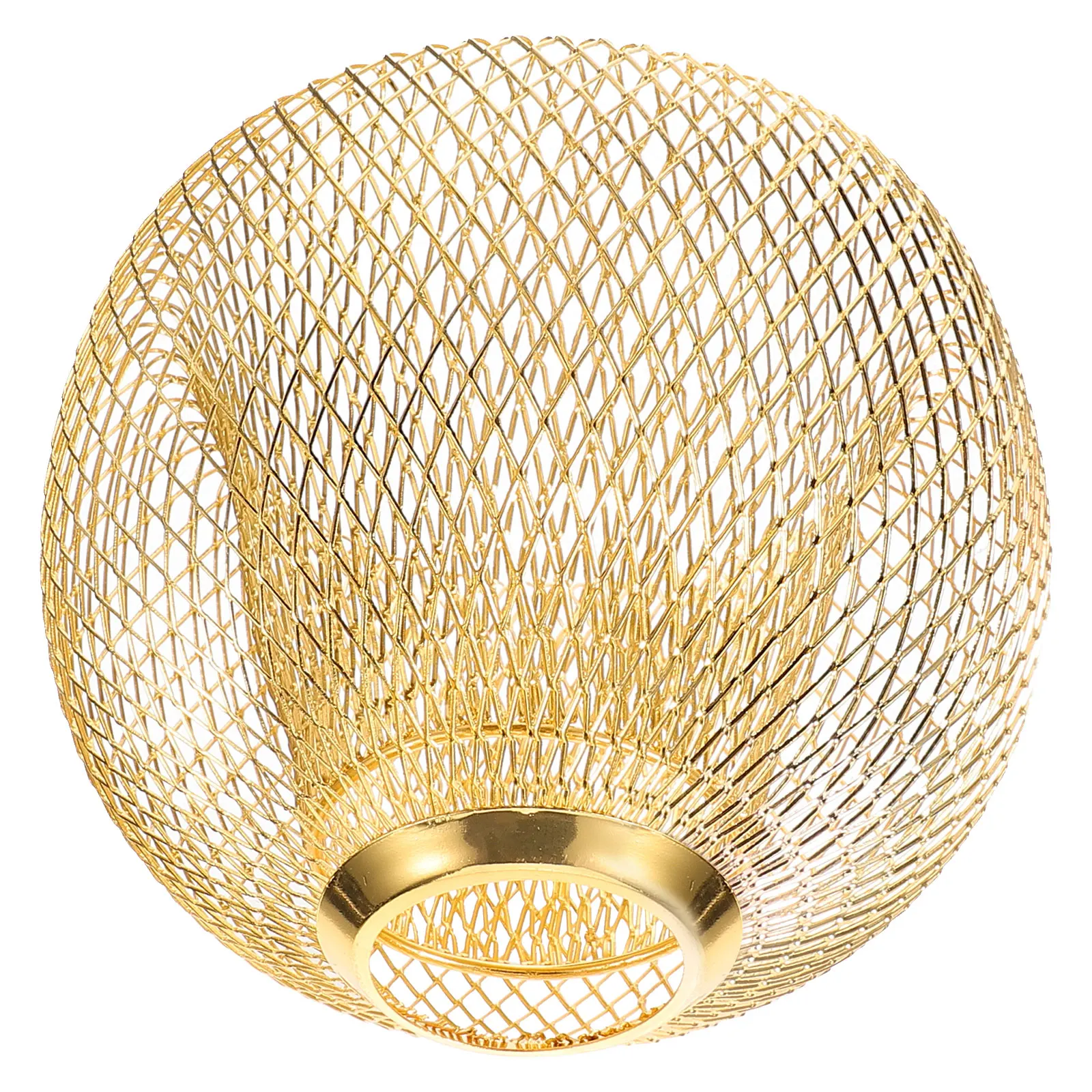 

Lamp Shade Metal Hanging Light Cover Household Pendant Retro Iron Mesh Decorative Ceiling Lightshade Industrial Cage