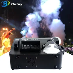 1500W LED gas column smoke machine bar nightclub wedding stage performanc small atmosphere equipment smoke fog column machine