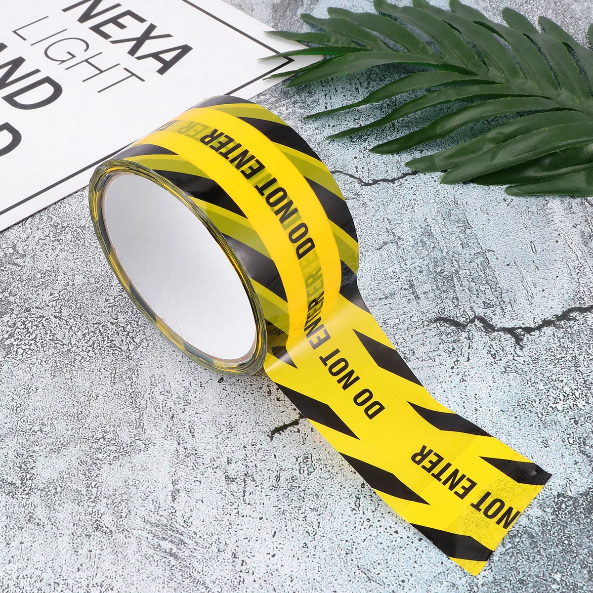 Step Warning Tape Automotive Duct Self Adhesive Sticker Safety Reflective Caution Sign