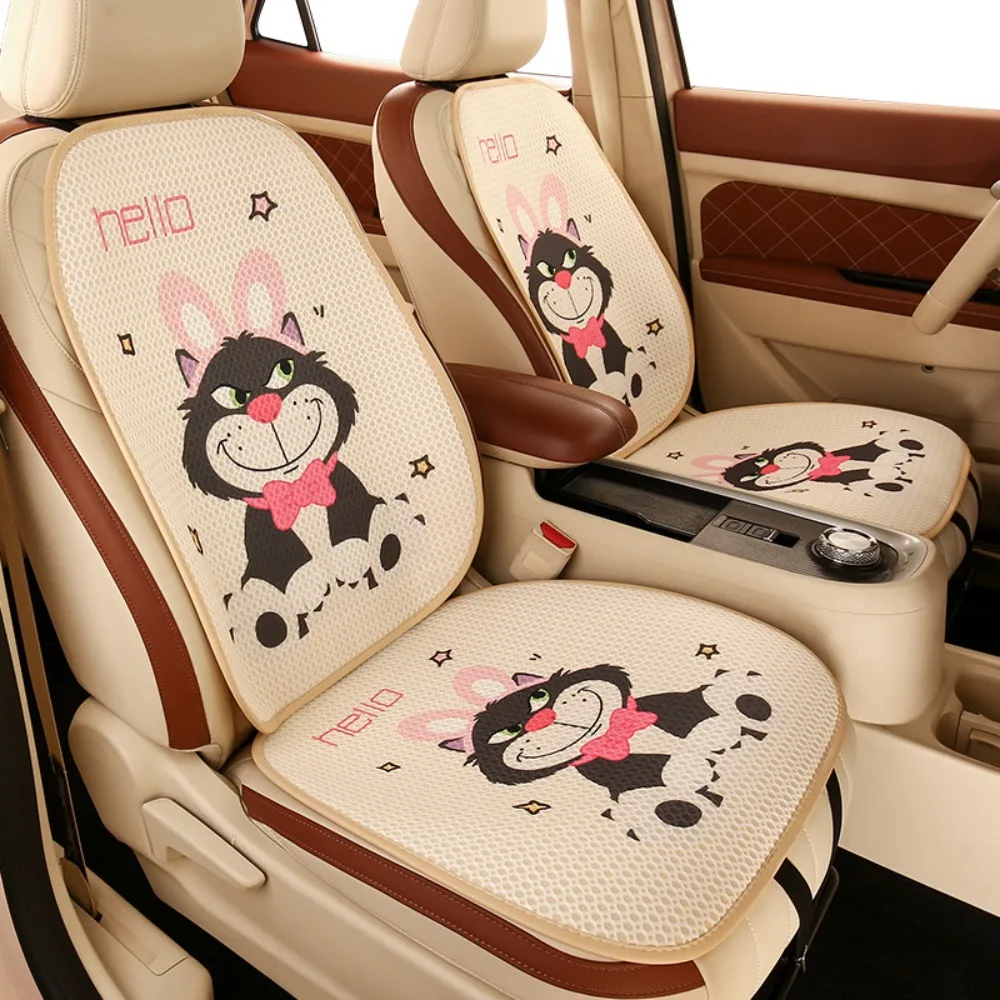 Cuscino del sedile antiscivolo per auto protezione dello schienale Disney Lucifer Anime Cartoon Cute Car Seat Decoration accessori interni