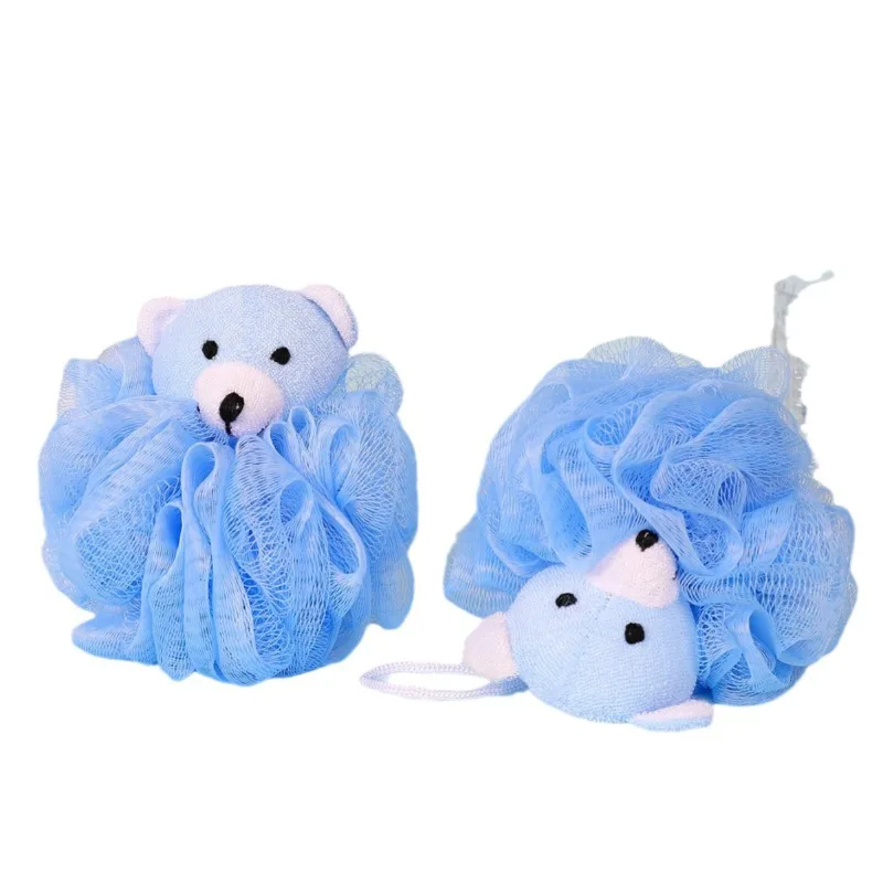 حمام الإسفنج الحيوان الاطفال اللوف حمام بوف شبكة ألعاب حيوانات حمام الإسفنج الملونة الكرتون الجسم الغسيل كرات دش شبكة للأطفال #6