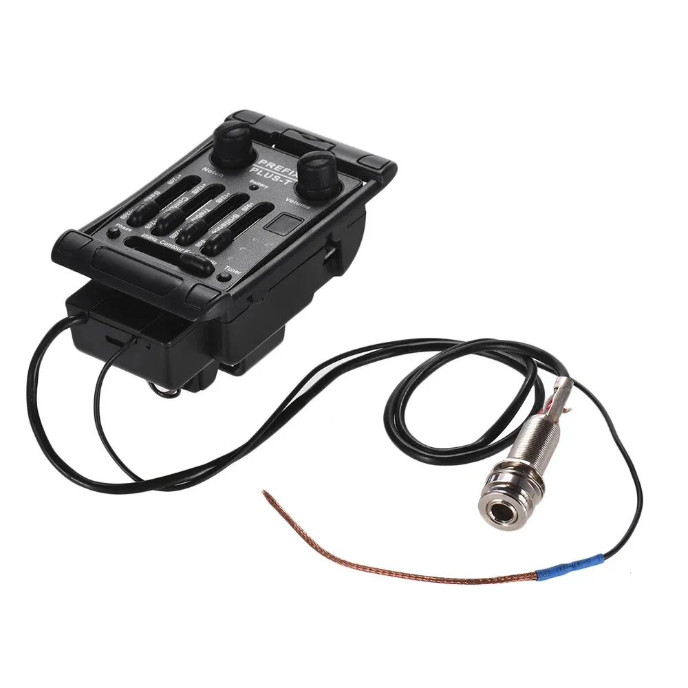4-Bands Acoustic Guitar Pickups EQ Onboard Preamp Matrix Pickups Guitar Parts