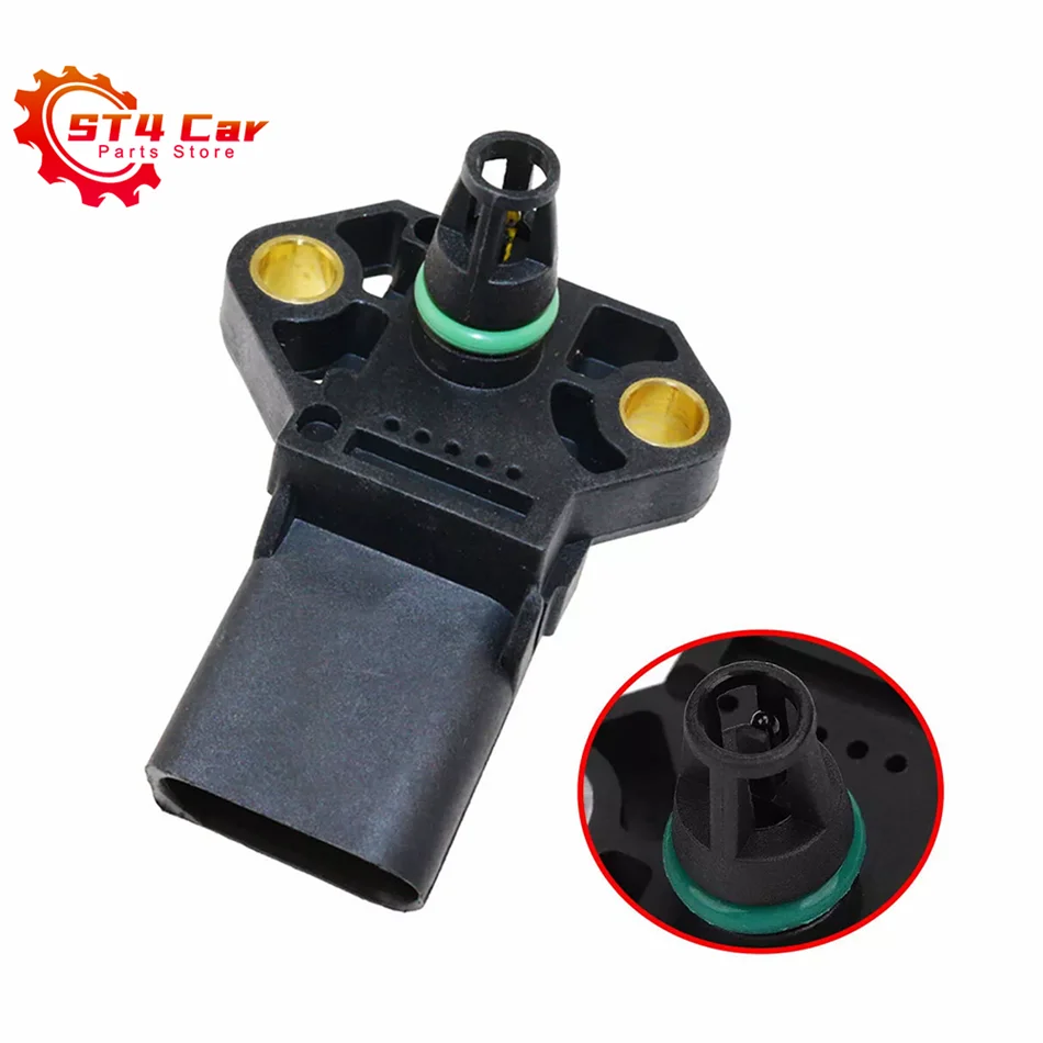 

0281002401 Intake Air Boost Pressure Manifold Sensor MAP For Audi A2 A3 A4 A5 A6 VW Seat Skoda 1.9 2.0 3.0