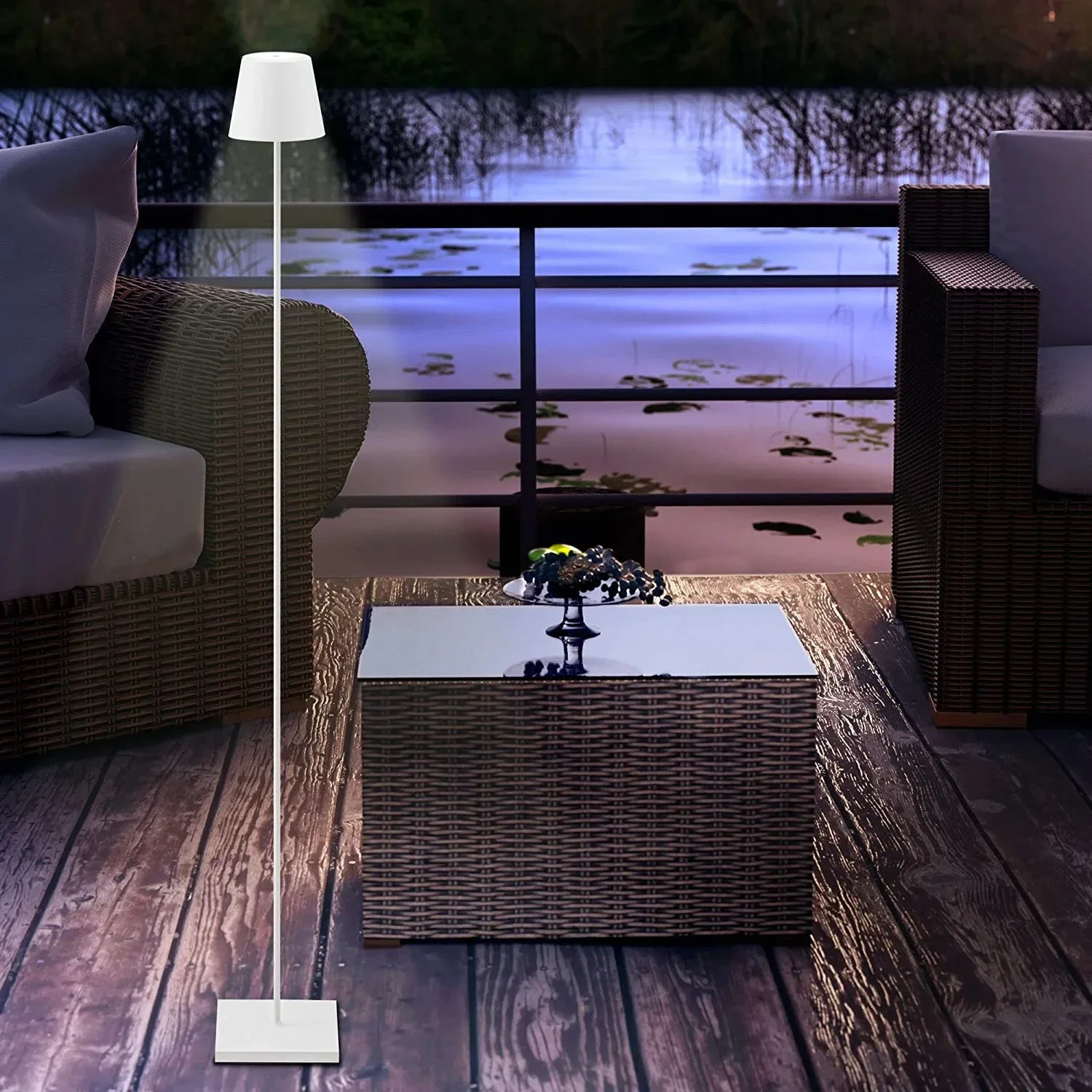 

Portable Home LED Floor Lamp Aluminum Waterproof IP54 USB Cord less Lamp Dining Room Hotel Decorative Lighting Energy saving