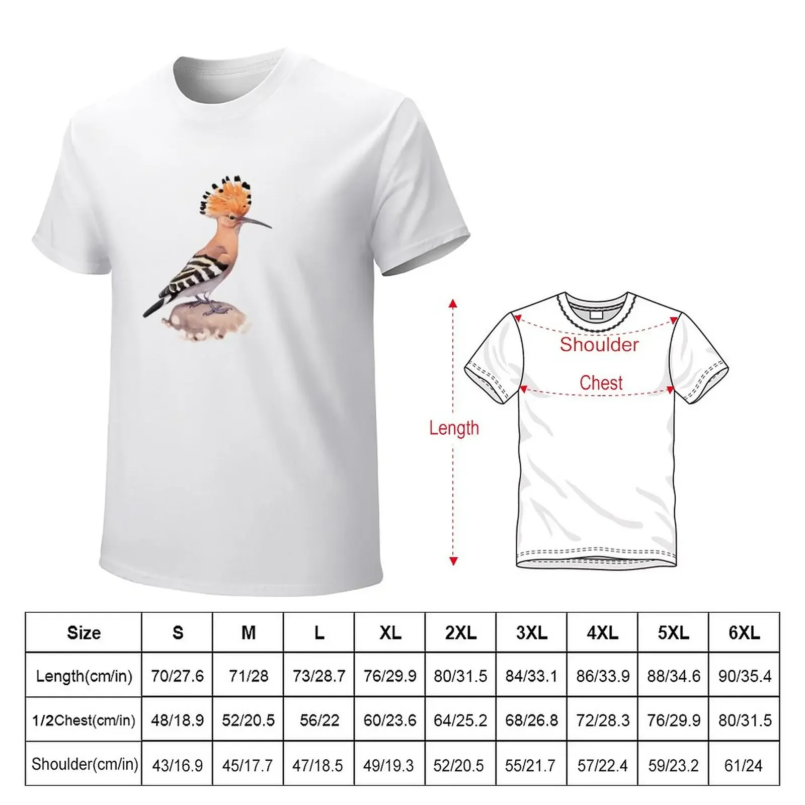 Eurasian Hoopoe T-Shirt tees for a boy mens graphic t-shirts anime