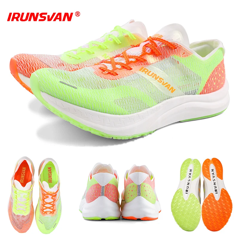 

IRUNSVAN Original Men Trail Running Shoes Women Thick Sole Cushioning Road Jogging Shoes Outdoor Casual Walking Sneakers 2024