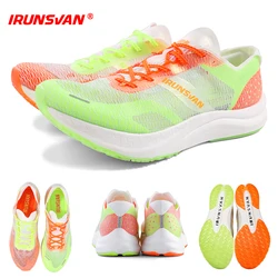 IRUNSVAN Original Men Trail Running Shoes Women Thick Sole Cushioning Road Jogging Shoes Outdoor Casual Walking Sneakers 2024