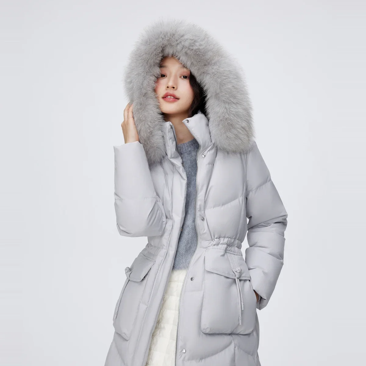 

BOSIDENG 2024, новый пуховик для женщин, теплая куртка глубокая зимняя утепленная теплая восточная куртка