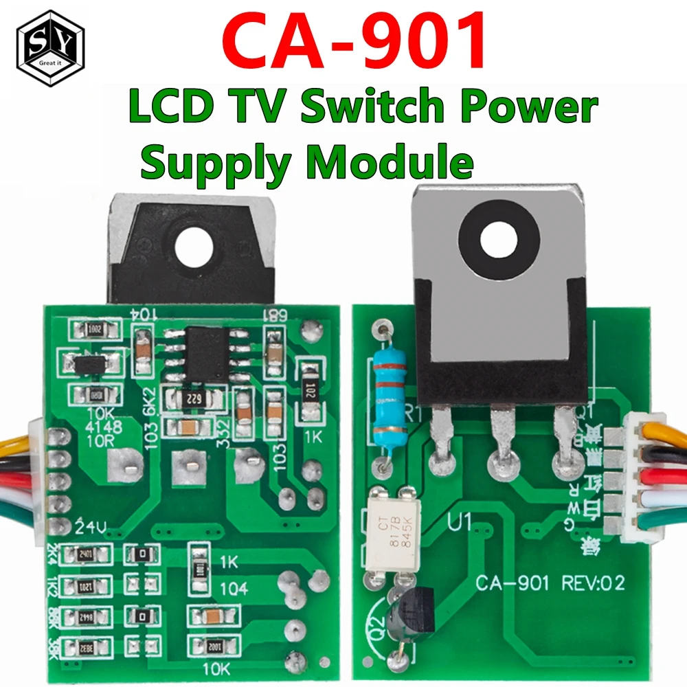 LCD TV Switch Power Supply Module 12/24V 46 inch Step Down Buck Module Sampling Power Module For 46''Display Maintenance CA-901