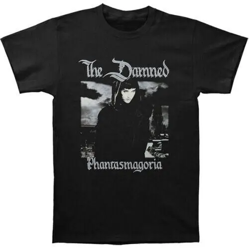 The Damned Men's Phantasmagoria Black Short Sleeeve Cotton T-shirt High Quality 100%Cotton Short Sleeve