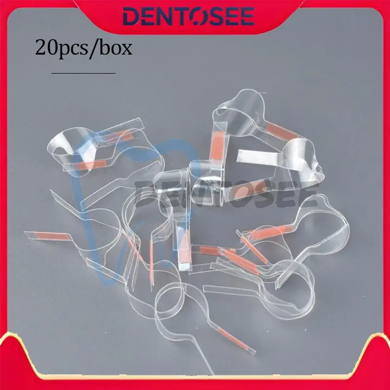 Matriz anterior dupla dentária, matriz secional transparente autoadesiva para restaurações de classe iii, materiais compostos