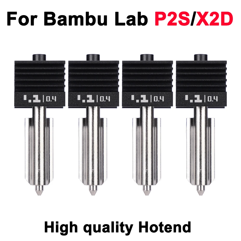 

Горячий элемент (хотэнд) для Bambu Lab P2S/X2D: быстрая печать, улучшенная версия, стандартный поток, быстрая замена сопла