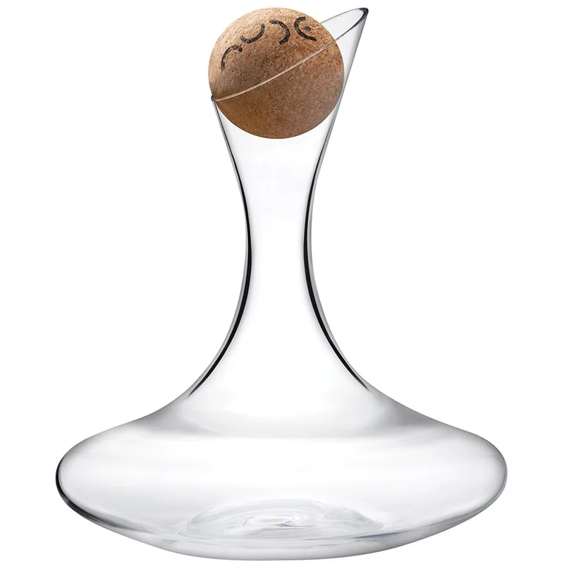 

Household sealed crystal glass decanter, wine jug, red wine holder, oblique creative set