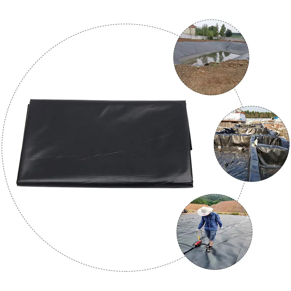 بطانة بركة السمك HDPE غشاء مقاوم للماء لبرك الحديقة EPDM القماش المشمع احباط طلاء حمام السباحة ميزة المياه بطانة