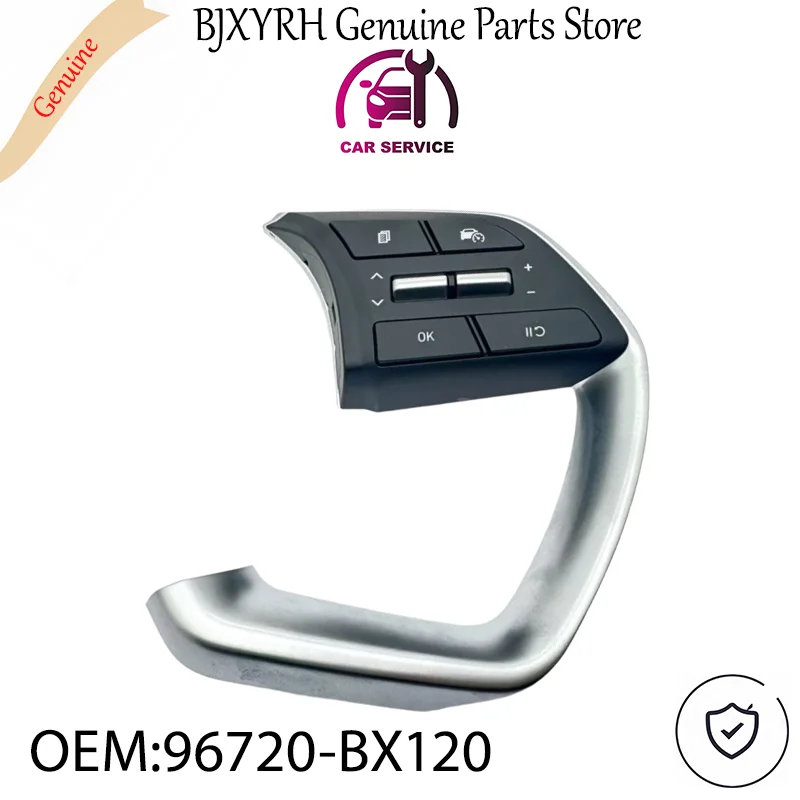 

96720BX120 Right Side Multi-Function Steering Wheel Button Switch for Hyundai Creta 2021 Solaris HC 2025+ OEM 96720-BX120