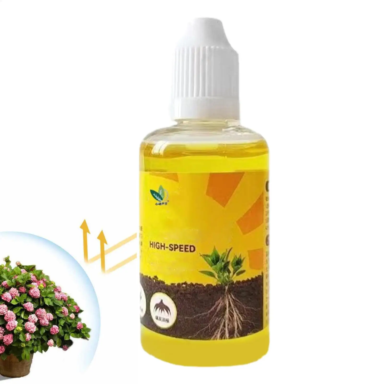 50ml Plant Root Booster Liquid Rapid Rooting Agent Cutting Liquid Fertilizer Nutrient-Rich Formula Rooting Stimulator for Fruit