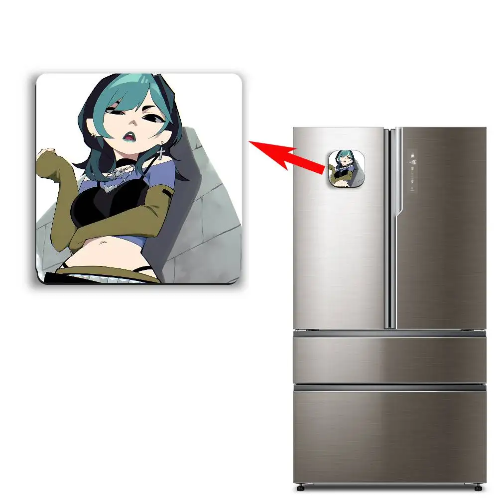 Heather Gwen Total Drama Lindsay BestSelling Refrigerator Magnetic Sticker Fridge Magnets Adhesive to Metal Surfaces Leaves