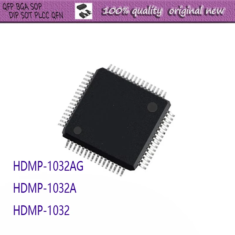 1Pcs/Lot  HDMP-1032A HDMP-1032AG QFP64  HDMP-1032