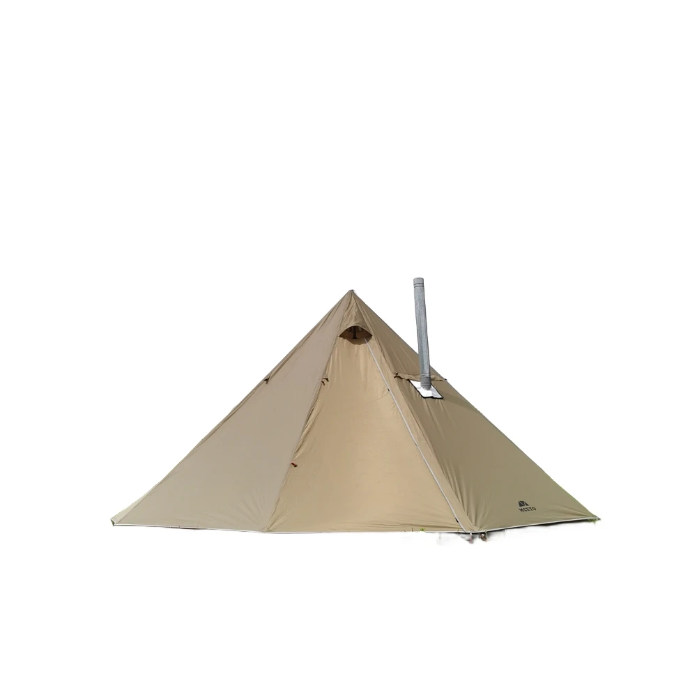 

ZJW STLF High Quality TX400 Tipi Hot Tent Winter Camping Single Layer Backpacking Ripstop Fabric With Stove Jack