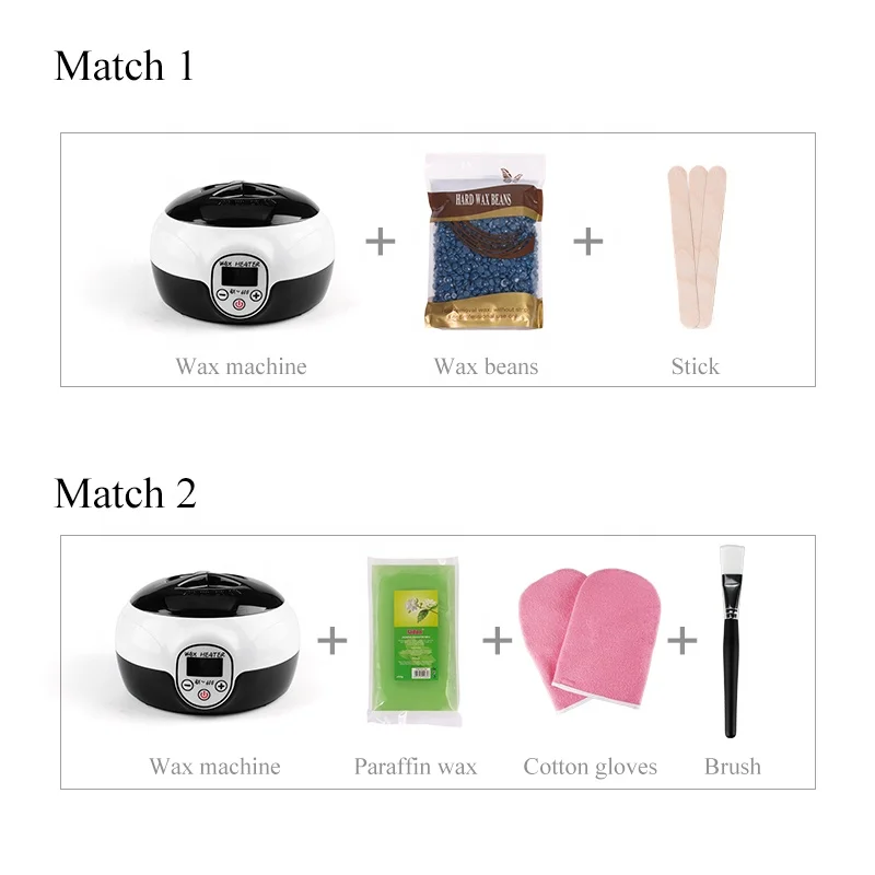 Wax Melting for Depilation Heater Machine Makers for Hair Removal Wax Paraffin Depilatory Pot Professional Wax Warmer