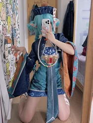 Anime Miku Zombie Little Devil Cosplay Costume Lolita Dress Vampire Kawaii Gothic Clothes Helloween Party Maid Outfits For Women