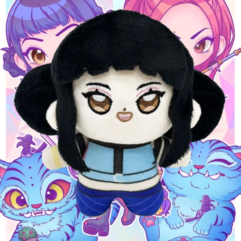 

Kpop Demon Hunters Girl Group Kawaii Pulsh Furry Cute Gift Cool Party Daily Halloween Cos Decoration Doll Toy Gift