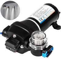 VEVOR Water Pressure Diaphragm Pump, 12V FL-40 High Pressure Diaphragm Water Pump, 40PSI Automatic Self Priming Water Pump
