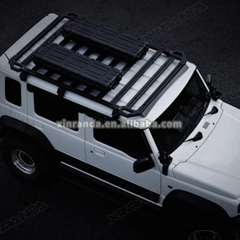 

High Quality Aluminium Flat Platform Roof Rack Exterior Parts For Jimny XL JC74 5 Doors