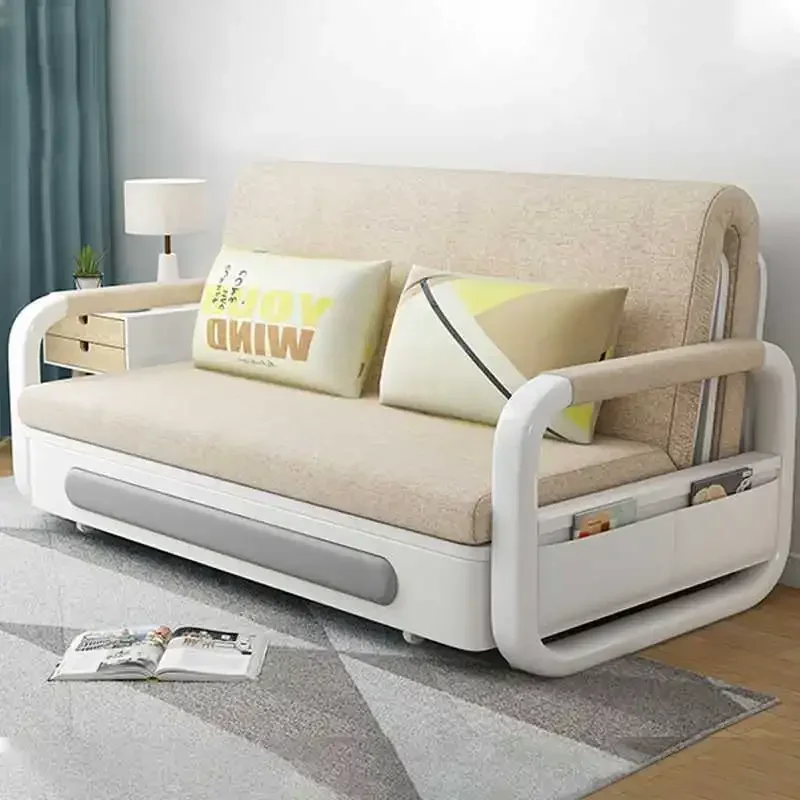 Factory New Design Small MOQ folding modern luxury sofa wall bed living room sofas sofa cum bed with storage