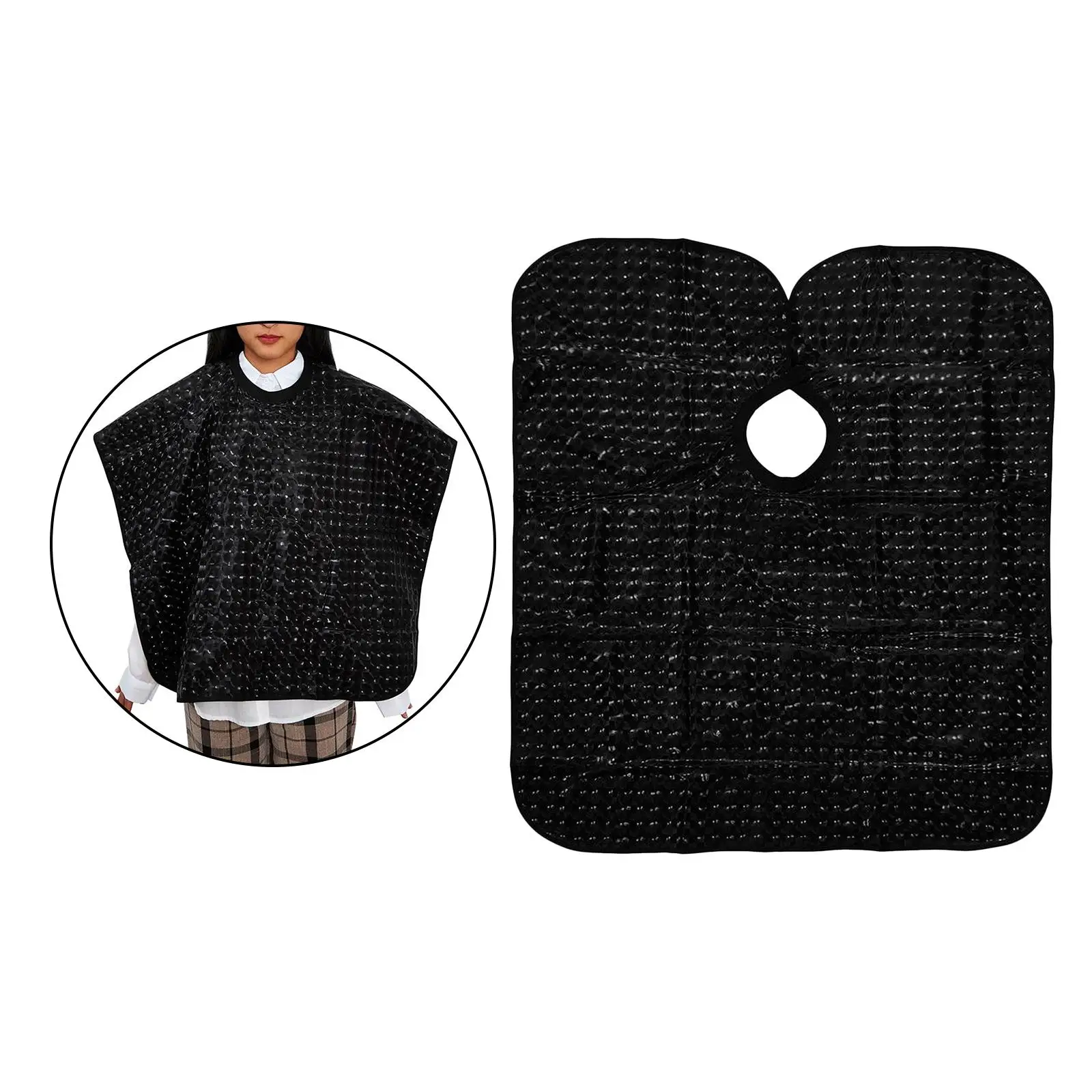 Waterproof Anti Static Unisex Professional Barber Cape for Hair Cutting