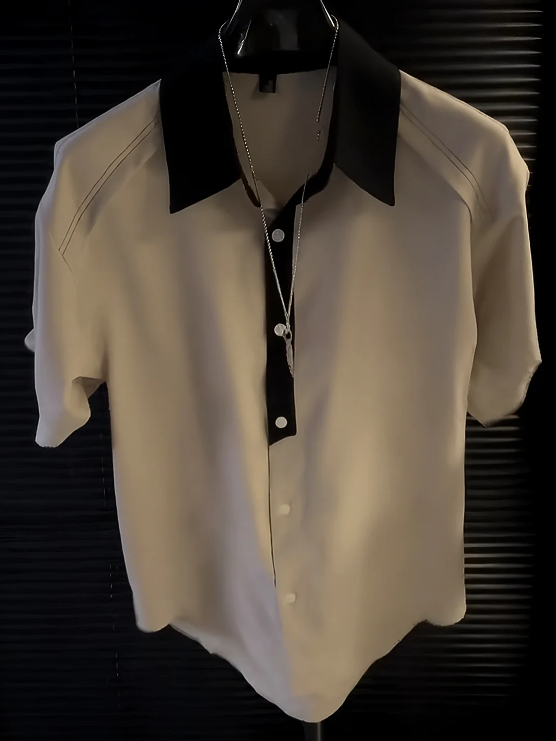 

Лето 2023, мужские irt ort Sve с откидным воротником, цвет Blo, простые, повседневные, универсальные, брендовые, свободные, молодежные, сгусток...