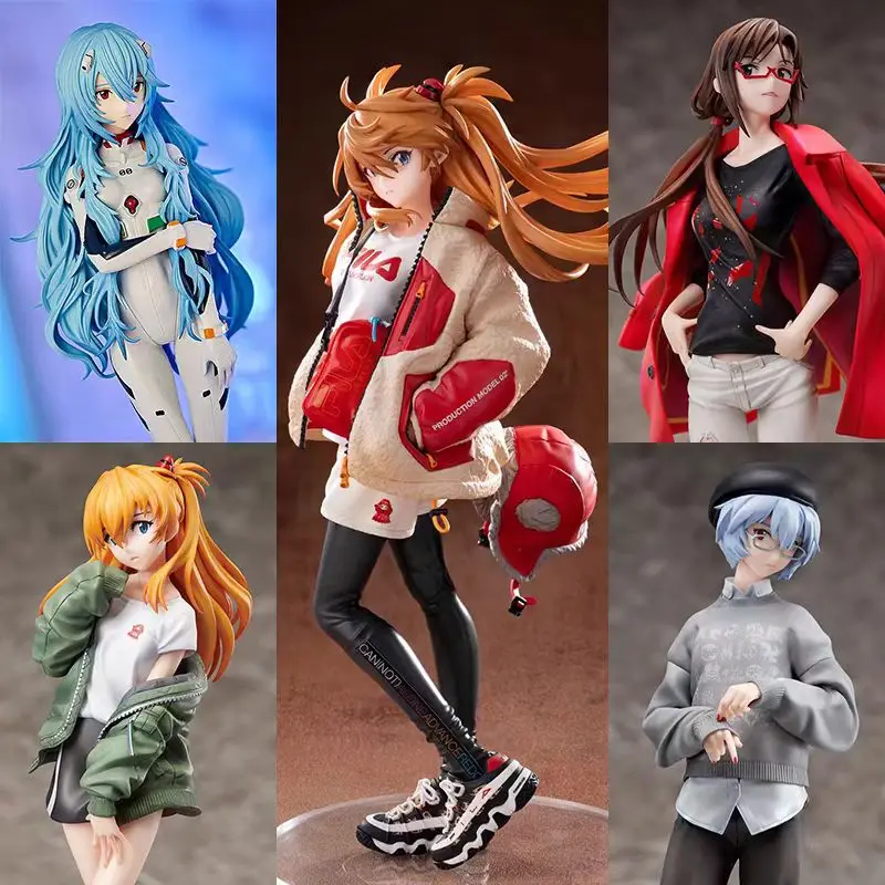 Evangelion Blind Box Anime Figures Random EVA PVC Action Model Collectible Mini Middle Big Size Gift Surprise Doll Toy Fans