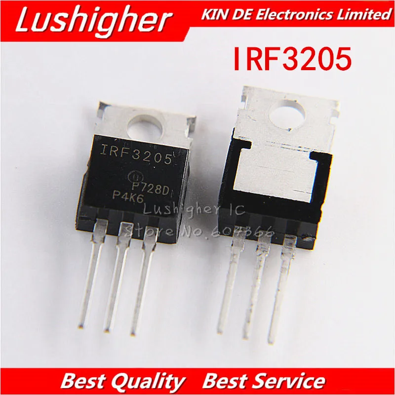 10pcs IRF3205 TO-220 F3205 TO220 IRF3205PBF MOSFET 55V 110A 200W New Original