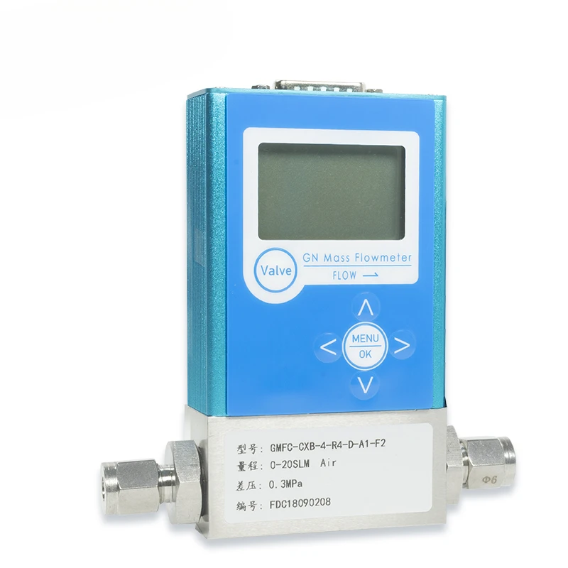 Digital Air Flowmeter Hydrogen Gas mass Flow Meter