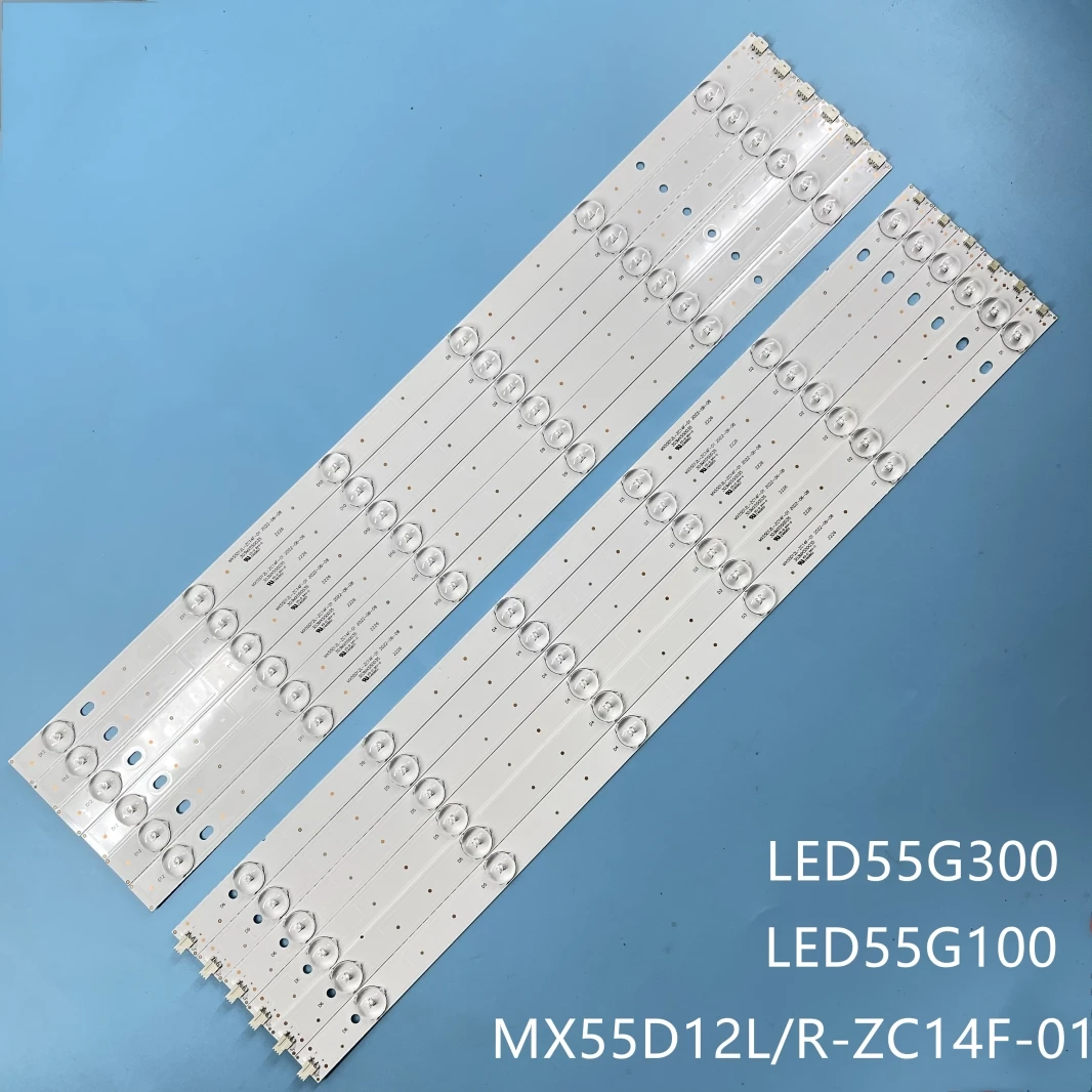 

Светодиодная лента подсветки для 55MH303ANTS dexp F55D8000K LED55G100 LED55G300 MX55D12L MX55D12R-ZC14F-01 ZC21FG-01 303MX 550036