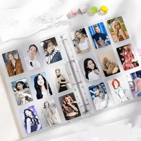 PhotoCard Binder A4 A5 Sleeves Cover Collection Album Holder Folders Fit For YuGiOh TCG Game Sports Football Card  Photo Storage