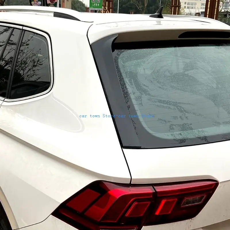 RXJE Rear Window Body Line Trim, Gloss Black Side Garnish Pair Detail for for MK2