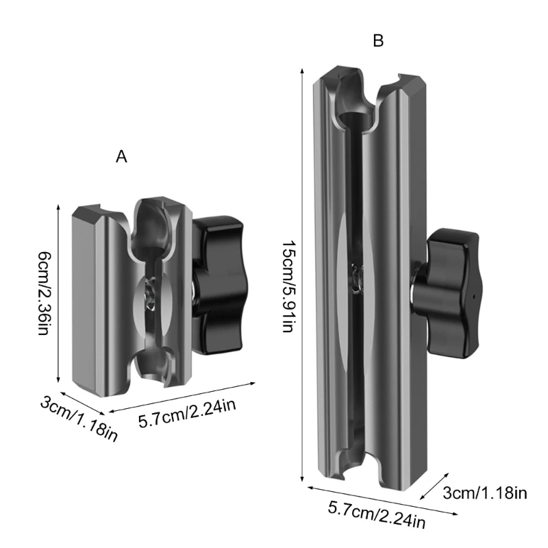 Support caméra robuste pour guidon vélo