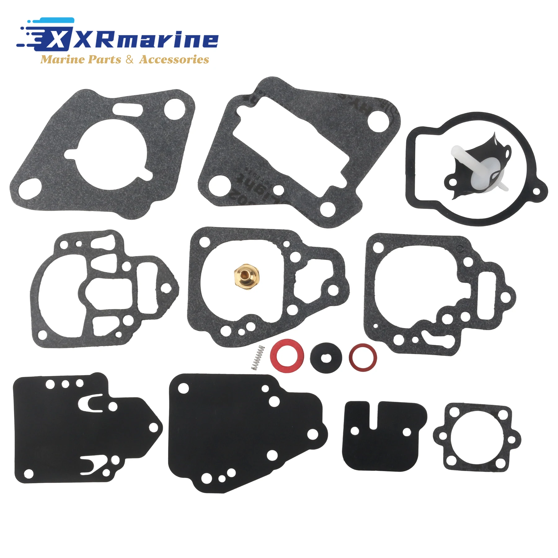 1395-9761 Carburetor Rebuild Kit Fits for Mercury Mariner 6 8 9.9 10 15 20 25 HP Outboard Engines 1395-97611 1395-9377 1395-9645